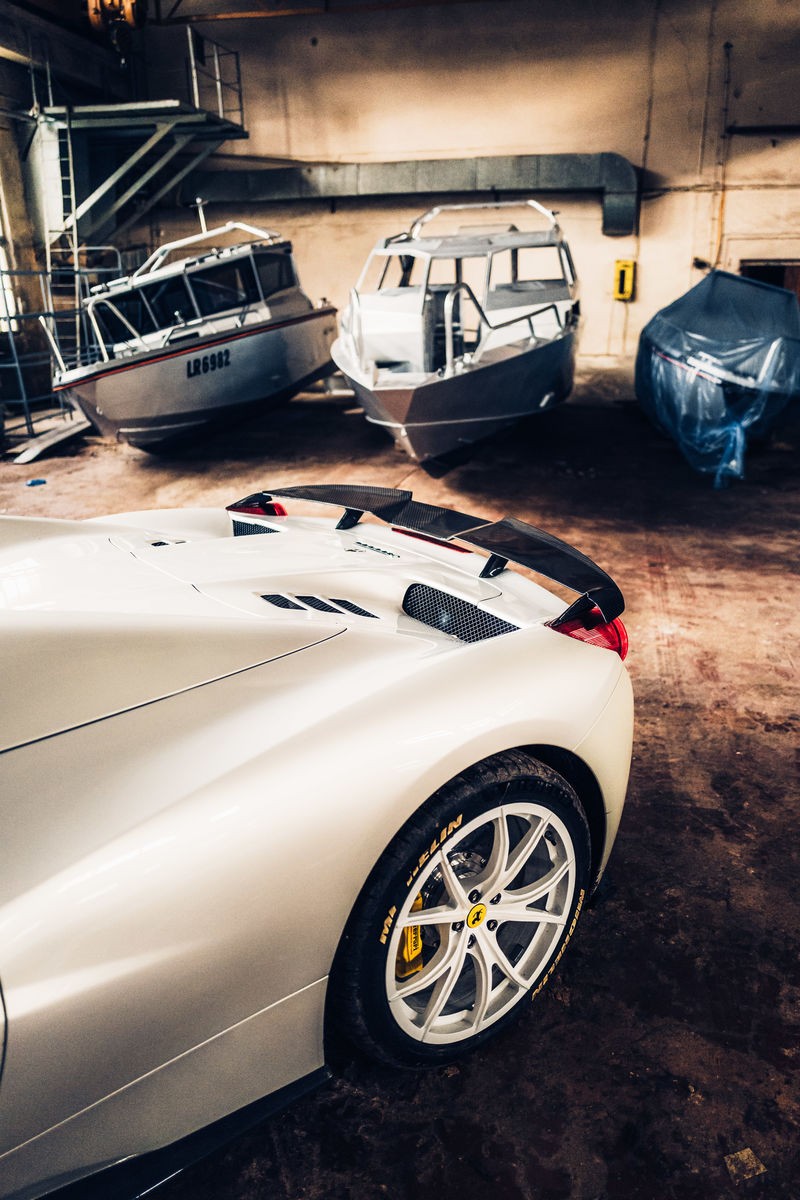 458 (2009 – 2015) Ferrari CARBON Performance Aero spoileris priekš Ferrari 458 Spider