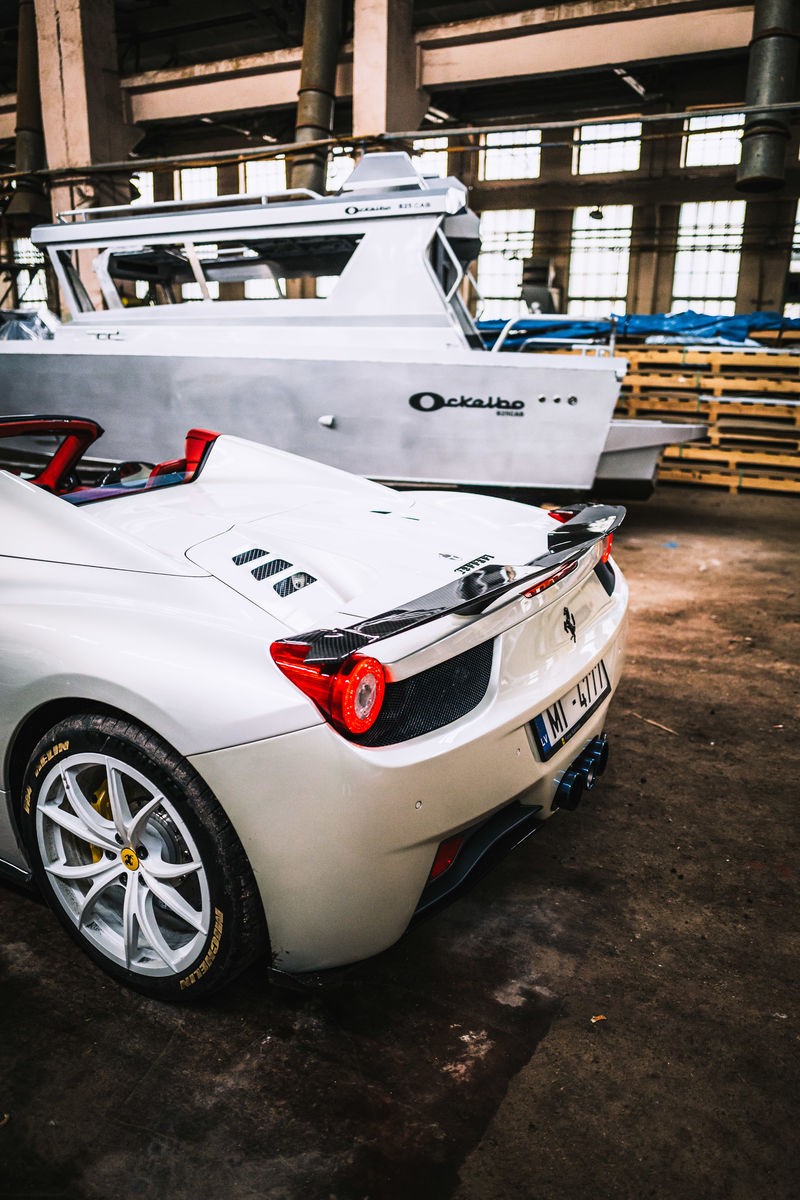 458 (2009 – 2015) Ferrari CARBON Performance Aero spoileris priekš Ferrari 458 Spider