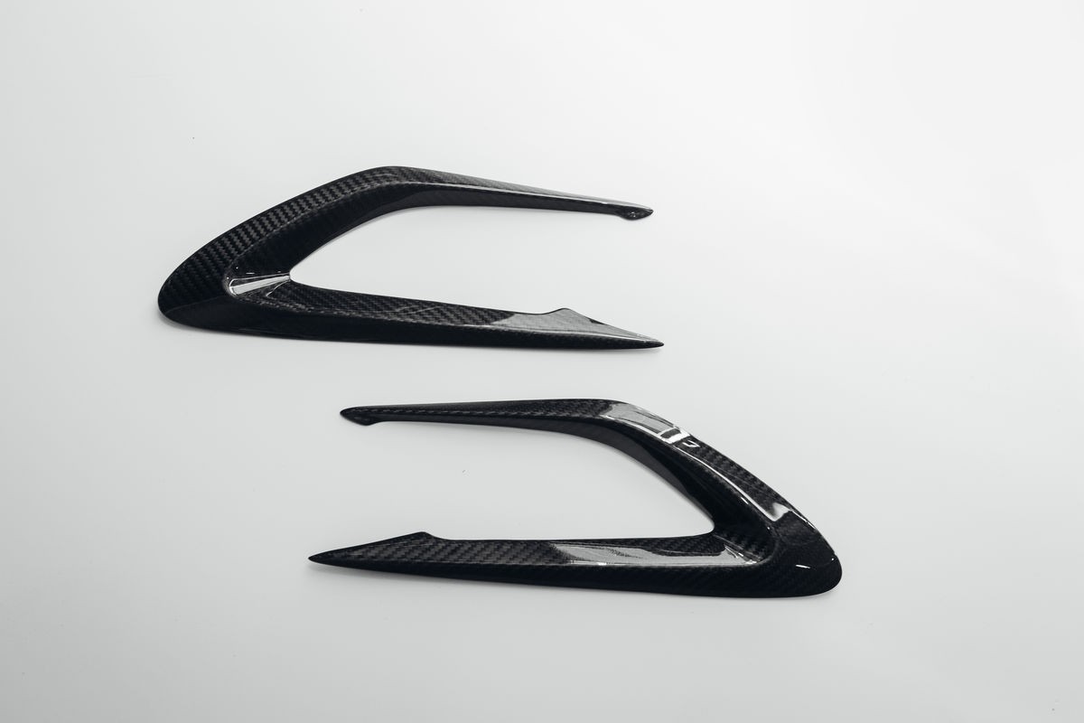 Bentayga Prefacelift (2015 - 2020) Bentley Speed S Carbon fibre front wing / fender vent frame diffuser for BENTLEY BENTAYGA