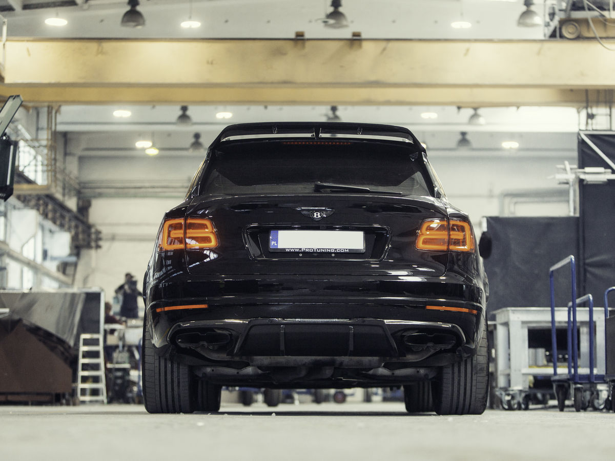 Bentayga Prefacelift (2015 – 2020) Bentley Speed S Спойлер из карбона на крышу для BENTLEY BENTAYGA