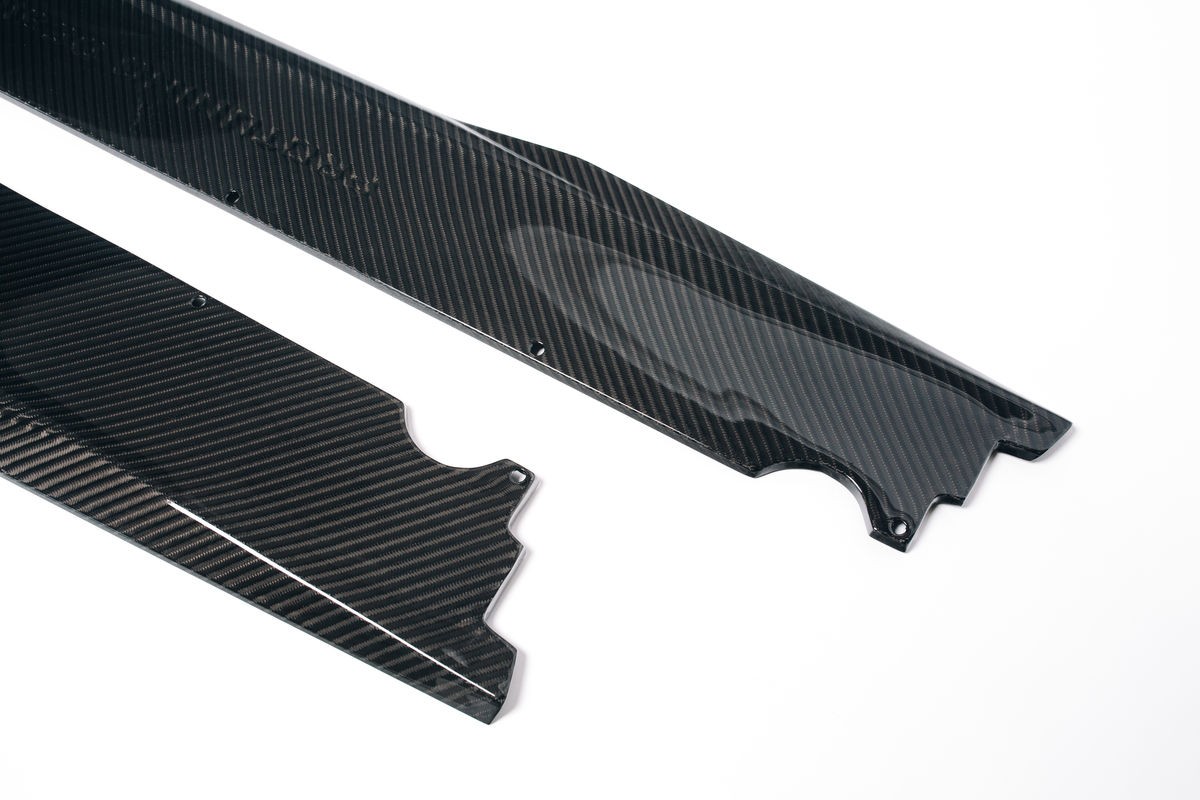 Huracan Performante Lamborghini Carbon Sideskirt Aero blades for Huracán LP 640-4 Performante