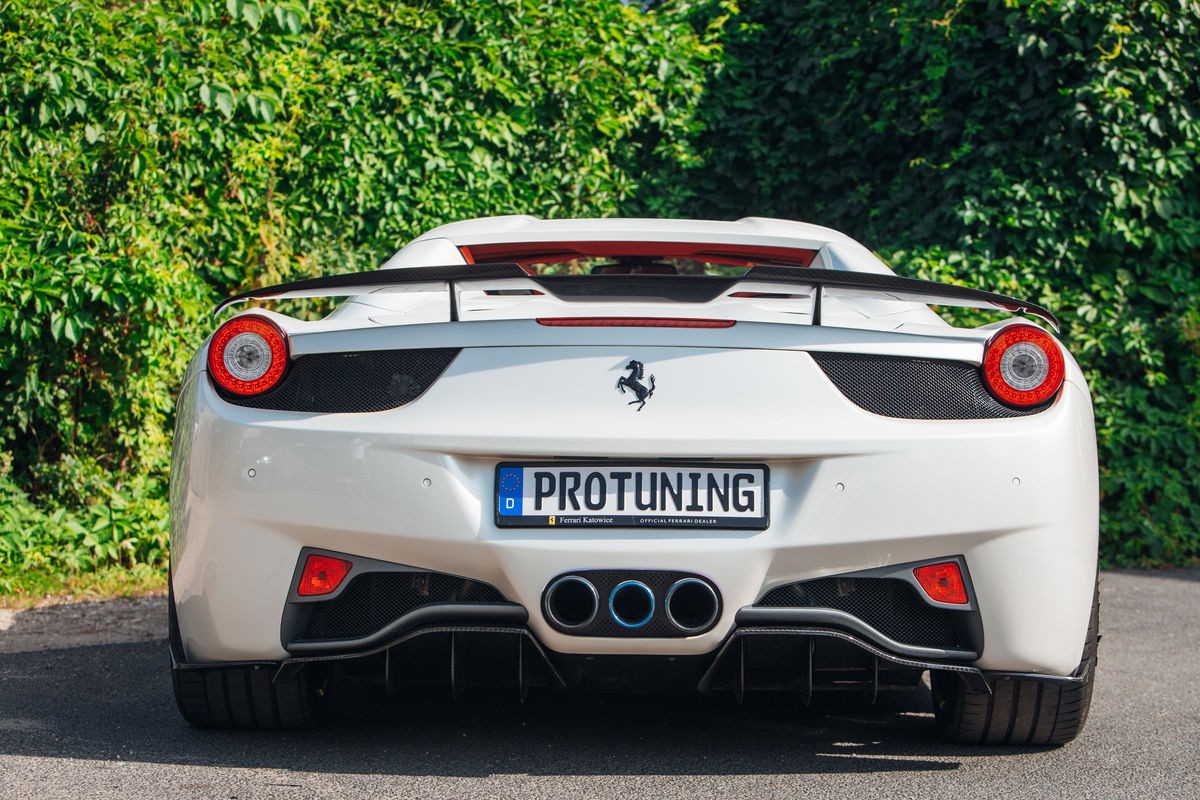 458 (2009 - 2015) Ferrari CARBON Performance Aero diffuser extension for Ferrari 458 Italia