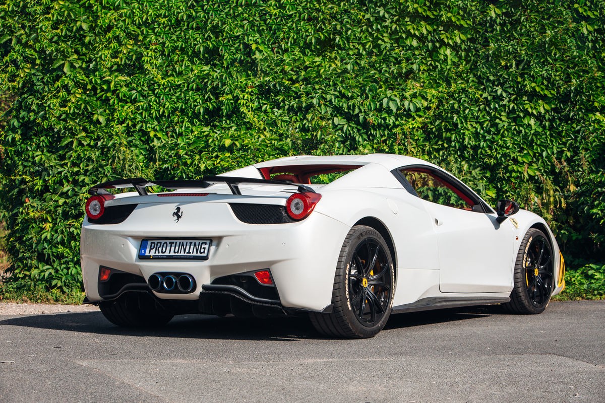 458 (2009 – 2015) Ferrari CARBON Performance Aero спойлер для Ferrari 458 Spider