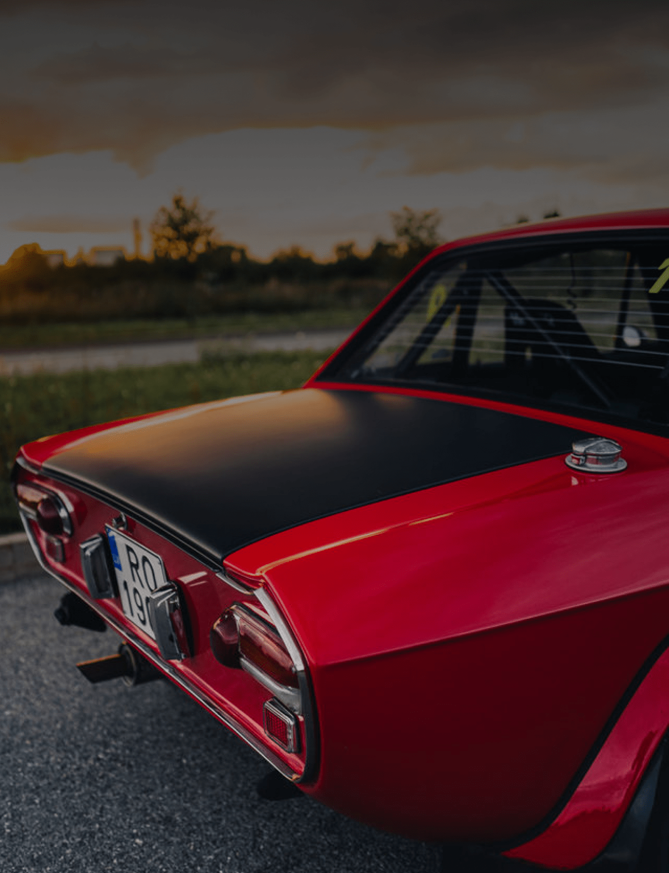  CARBON Aero крышка багажника для Lancia Fulvia Coupé