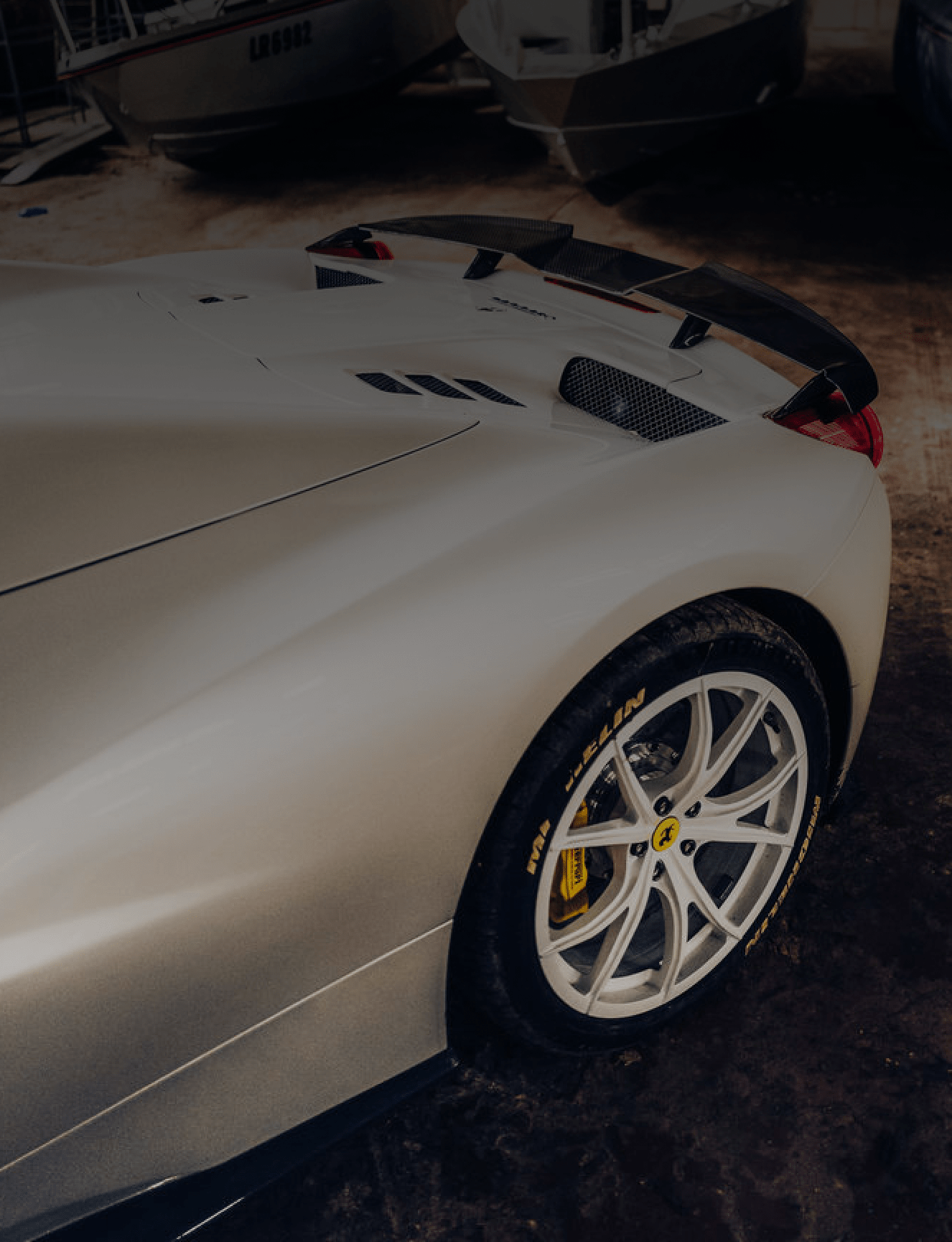  CARBON Performance Aero спойлер для Ferrari 458 Spider