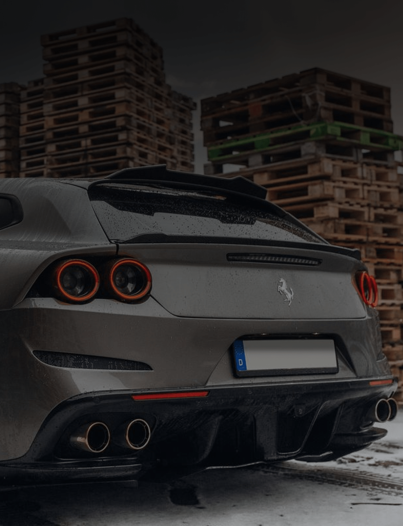  CARBON Performance Aero Bagažnieka vaka Uzlika - spoileris priekš Ferrari GTC4 Lusso