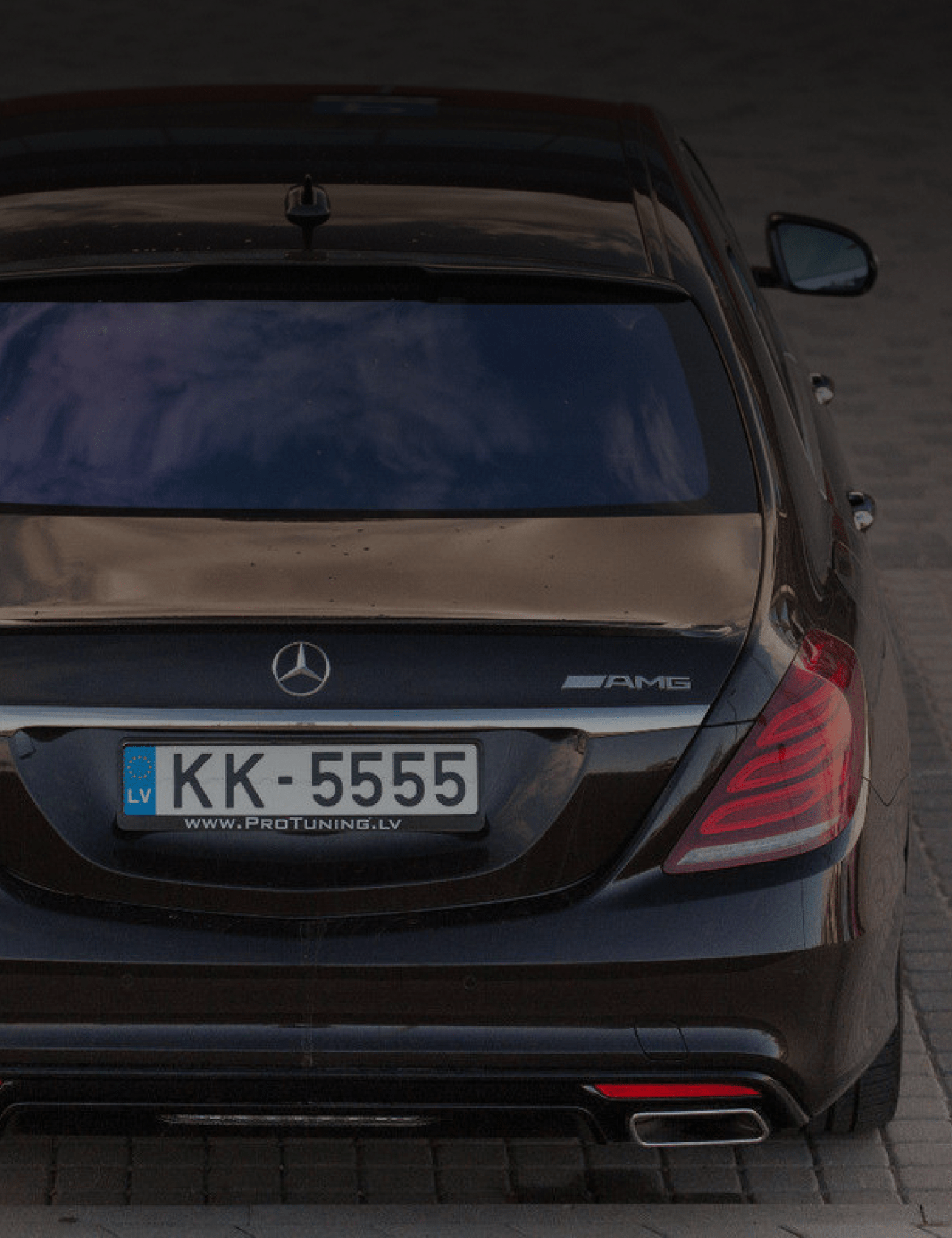 Mercedes Benz S Class W222 Prefacelift (2013 – 2017) Mercedes-Benz S-Class W222 2013-2020 Bagaznieka spoileris Sport style CARBON