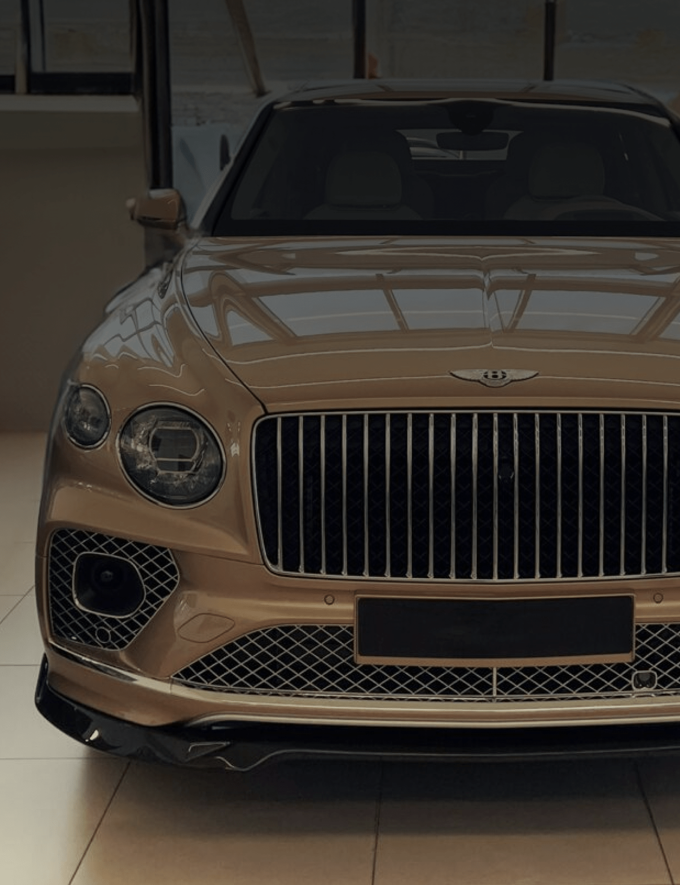  Сплиттер переднего бампера из карбона Speed S для Bentley Bentayga Facelift