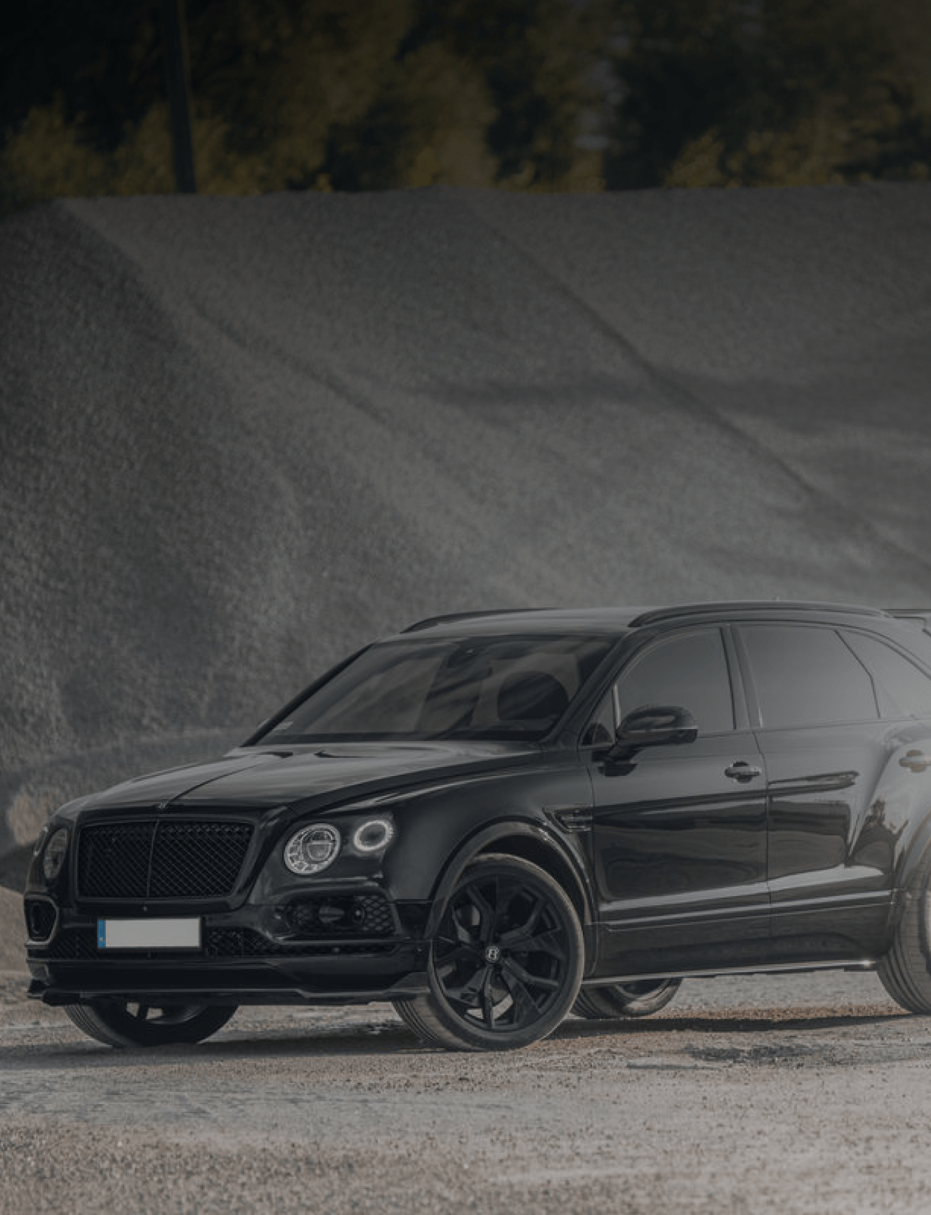  Speed S Oglekļa šķiedras priekšējā bampera spoileris / lūpa priekš BENTLEY BENTAYGA