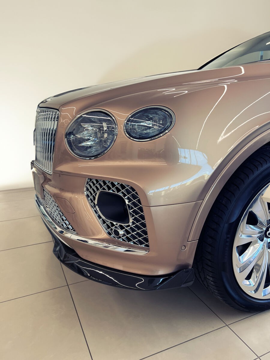 Bentayga Facelift (2021 – 2026) Bentley Speed S Carbon fibre front bumper splitter for BENTLEY BENTAYGA FACELIFT