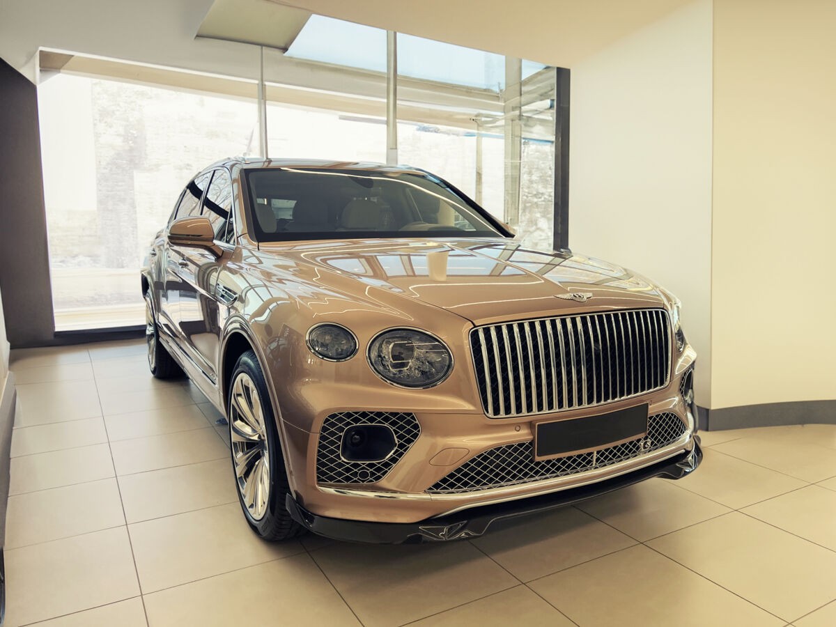 Bentayga Facelift (2021 – 2026) Bentley Speed S Oglekļa šķiedras priekšējā bampera spoileris / lūpa priekš BENTLEY BENTAYGA FACELIFT