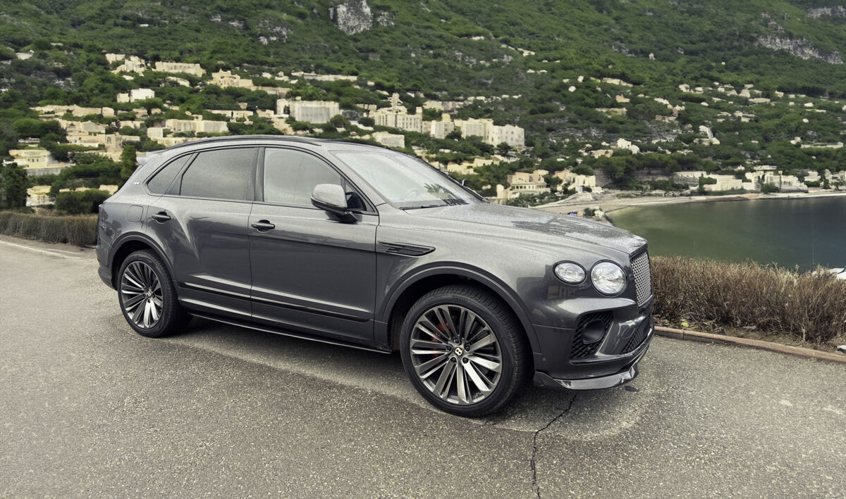 Bentayga Facelift (2021 – 2026) Bentley Speed S Oglekļa šķiedras priekšējā bampera spoileris / lūpa priekš BENTLEY BENTAYGA FACELIFT