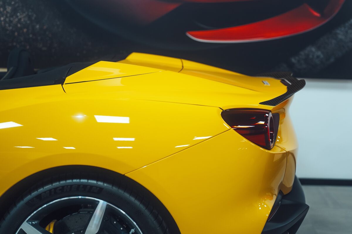 Ferrari Portofino (2017 - 2023) CARBON Performance Aero trunk Spoiler boot extension for Ferrari Portofino