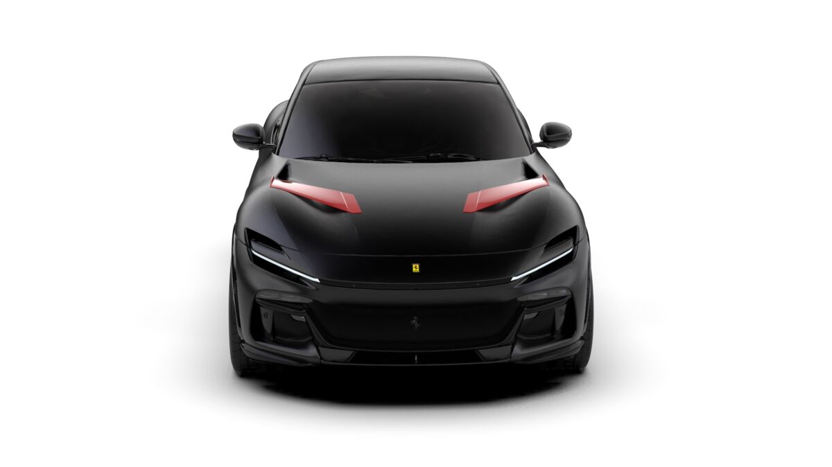 Ferrari Purosangue (2023 – 2028) Карбоновая накладка на капот для спойлера вентиляции Ferrari Purosangue