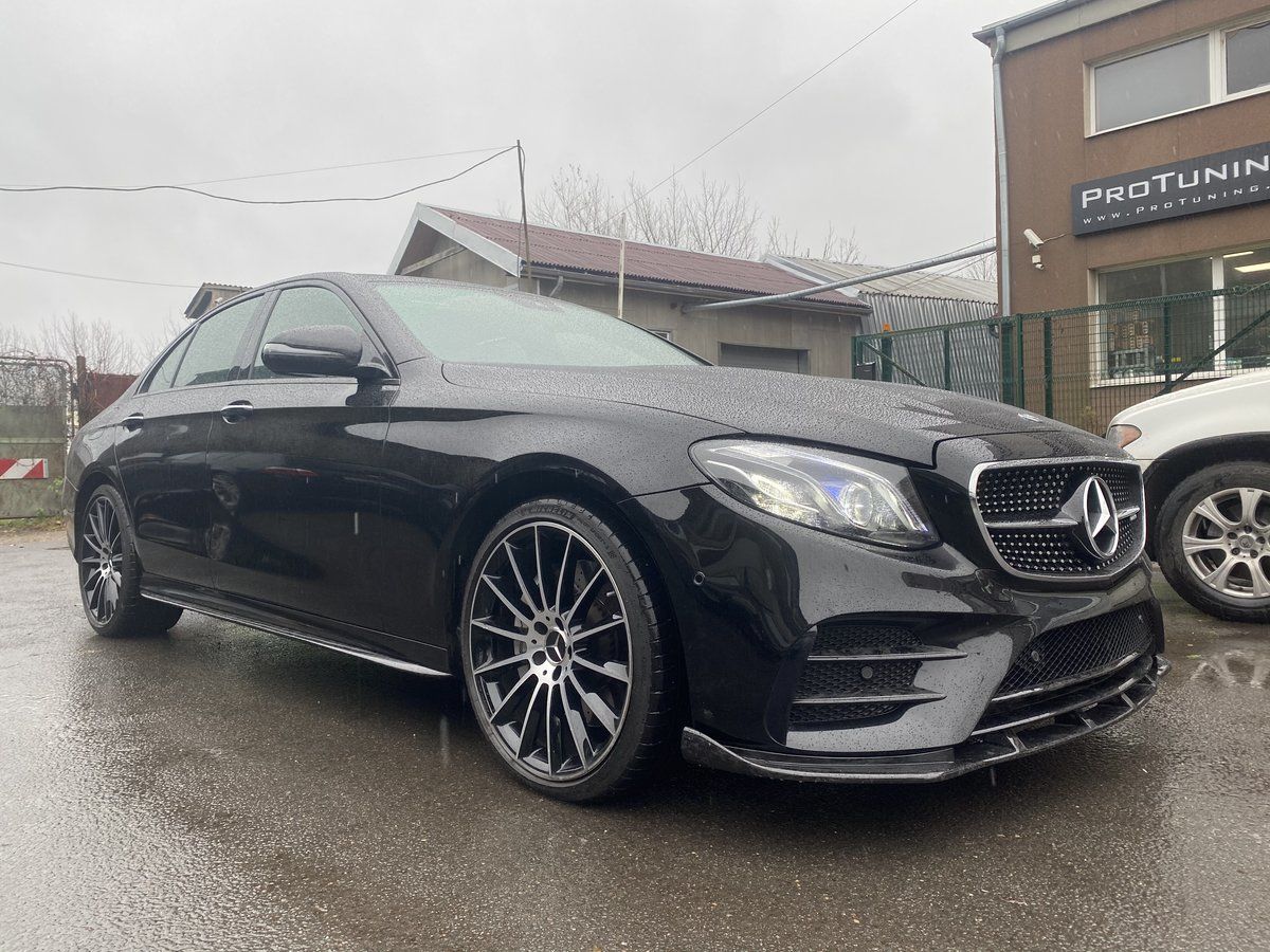 E Class W213 Mercedes Benz Forged Carbon P-Performance Спойлер на заднее стекло Для Mercedes W213