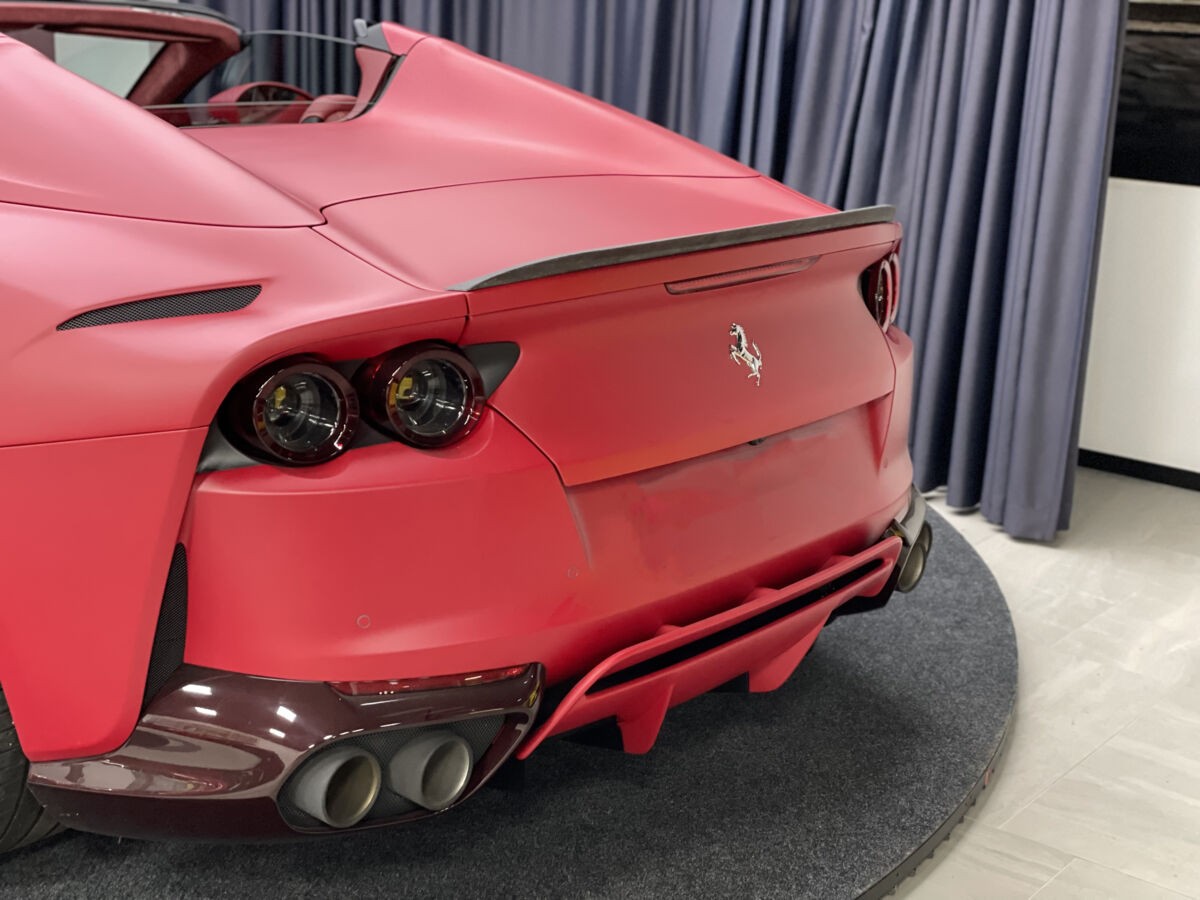 812 GTS (2019 - 2023) Ferrari Spoiler for Ferrari 812 GTS CARBON Performance Aero trunk lip boot extension