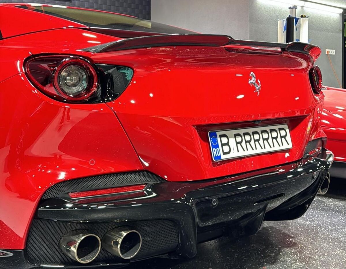 Ferrari Portofino (2017 - 2023) CARBON Performance Aero trunk Spoiler boot extension for Ferrari Portofino