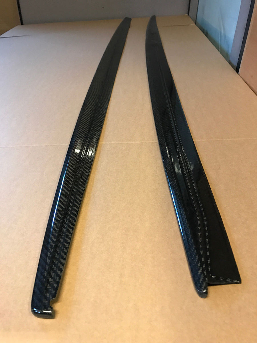 Uncategorised For BMW 7 Series G11 Performance Side skirts blades Carbon