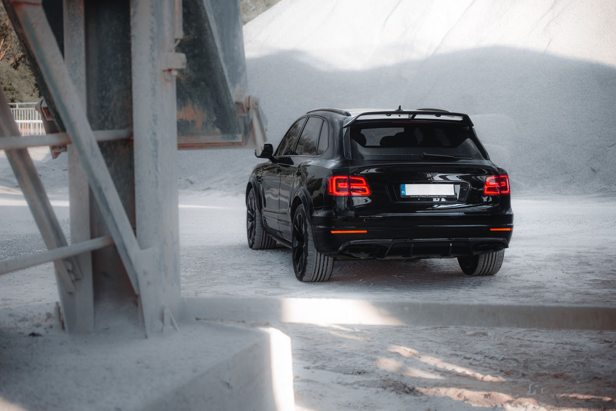 Bentayga Prefacelift (2015 – 2020) Bentley Speed S Oglekļa šķiedras diffuzors priekš BENTLEY BENTAYGA aizm.bamp.