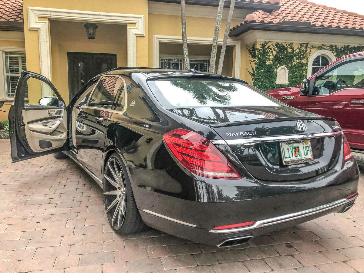 Mercedes Benz S Class W222 Facelift (2017 - 2021) S Class W222 Prefacelift (2013 - 2017) P-Performance CARBON Rear Window Spoiler/ Roof Extension For Mercedes S-Class W222