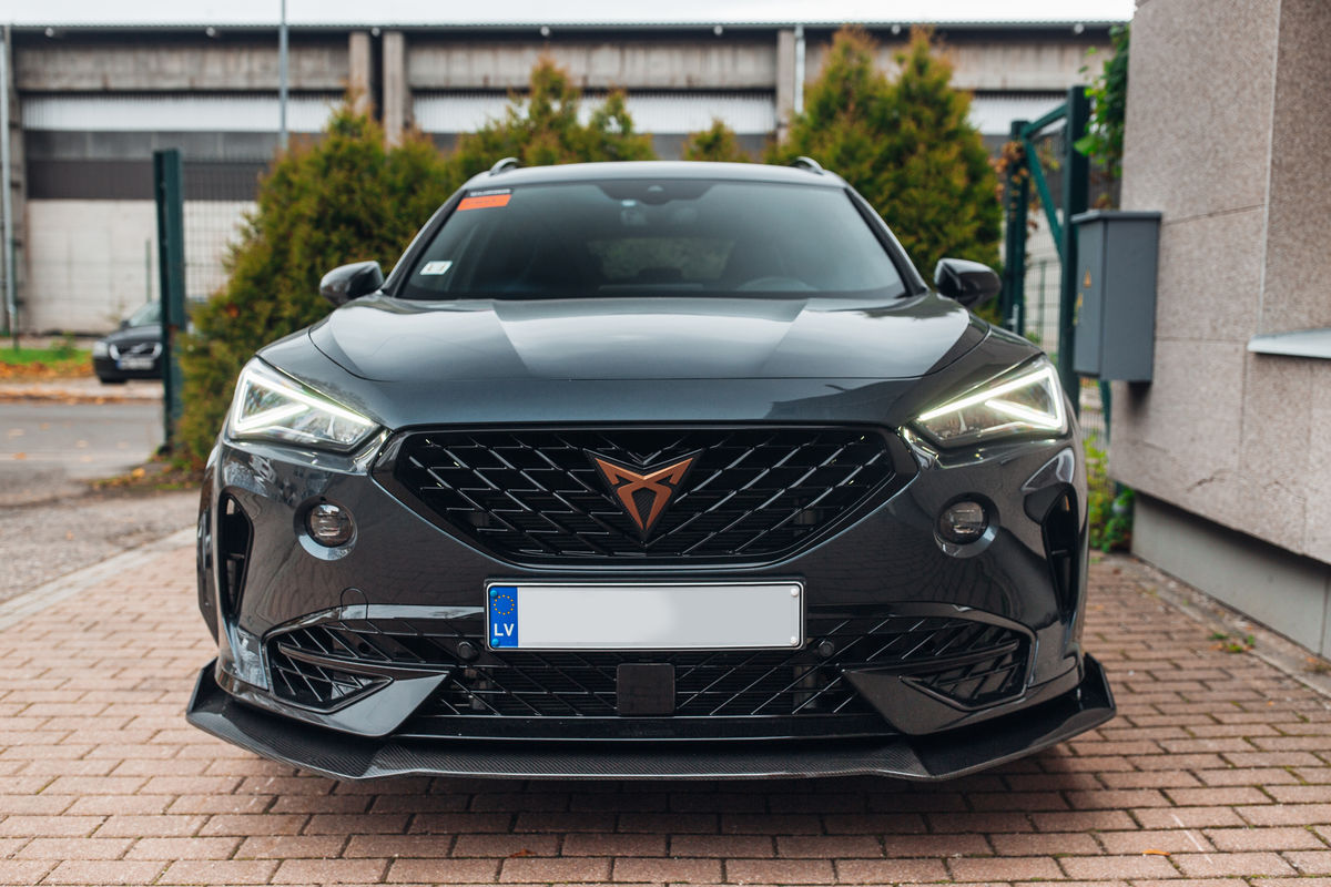 Cupra Formentor Prefacelift Carbon fibre splitter for front bumper Cupra Formentor SE