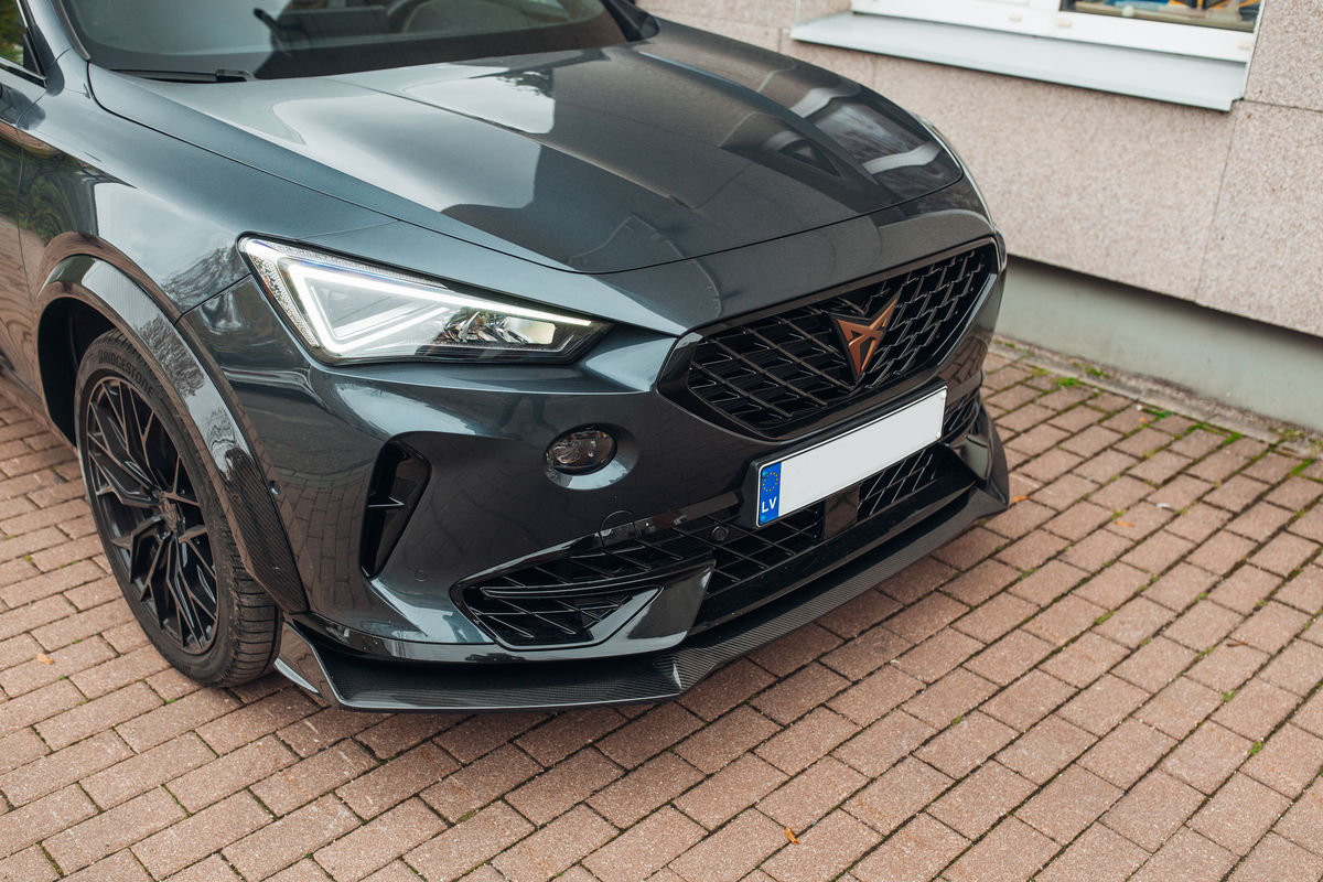 Cupra Formentor Prefacelift Oglekļa šķiedras priekšējā bampera spoileris / lūpa priekš Cupra Formentor SE