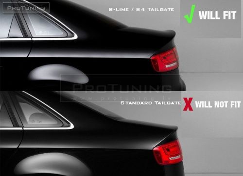 Uncategorised A4 / S4 B8 08-16 Carbon P-Performance trunk spoiler