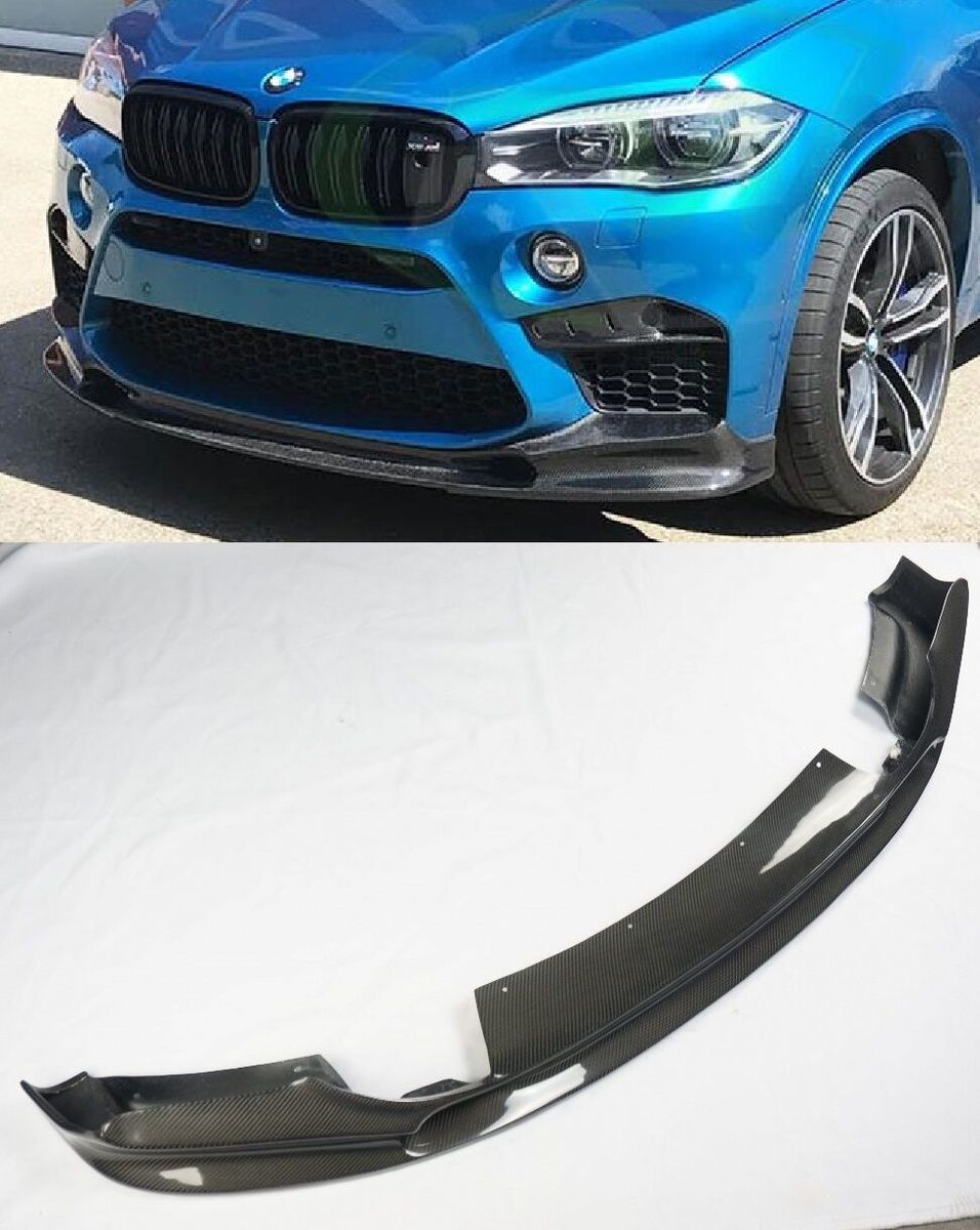 Uncategorised Front Bumper Carbon Fiber Spoiler / Lip / Splitter For BMW X5M F85 / X6M F86