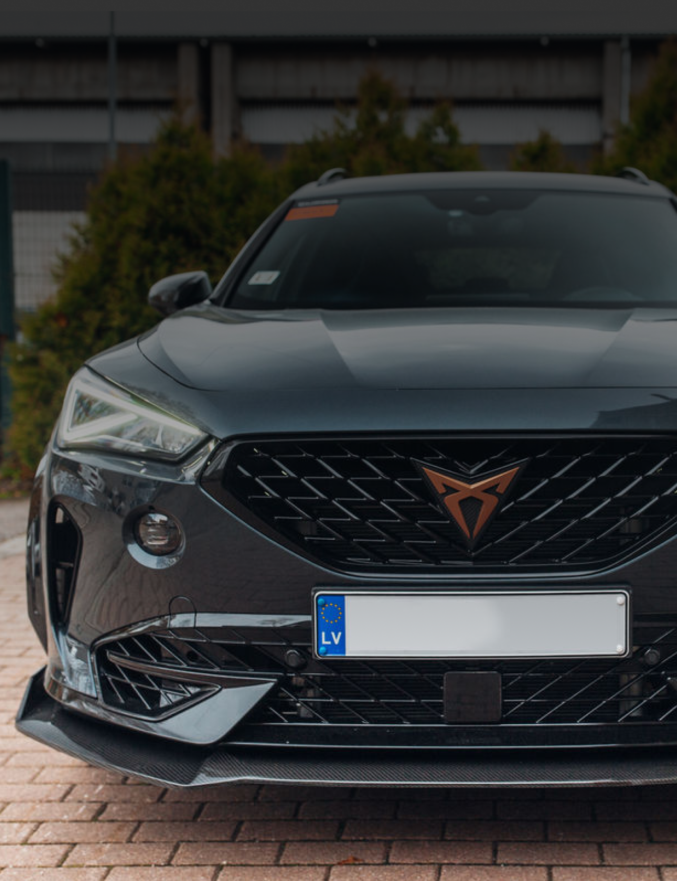  Сплиттер переднего бампера для Cupra Formentor SE - карбон