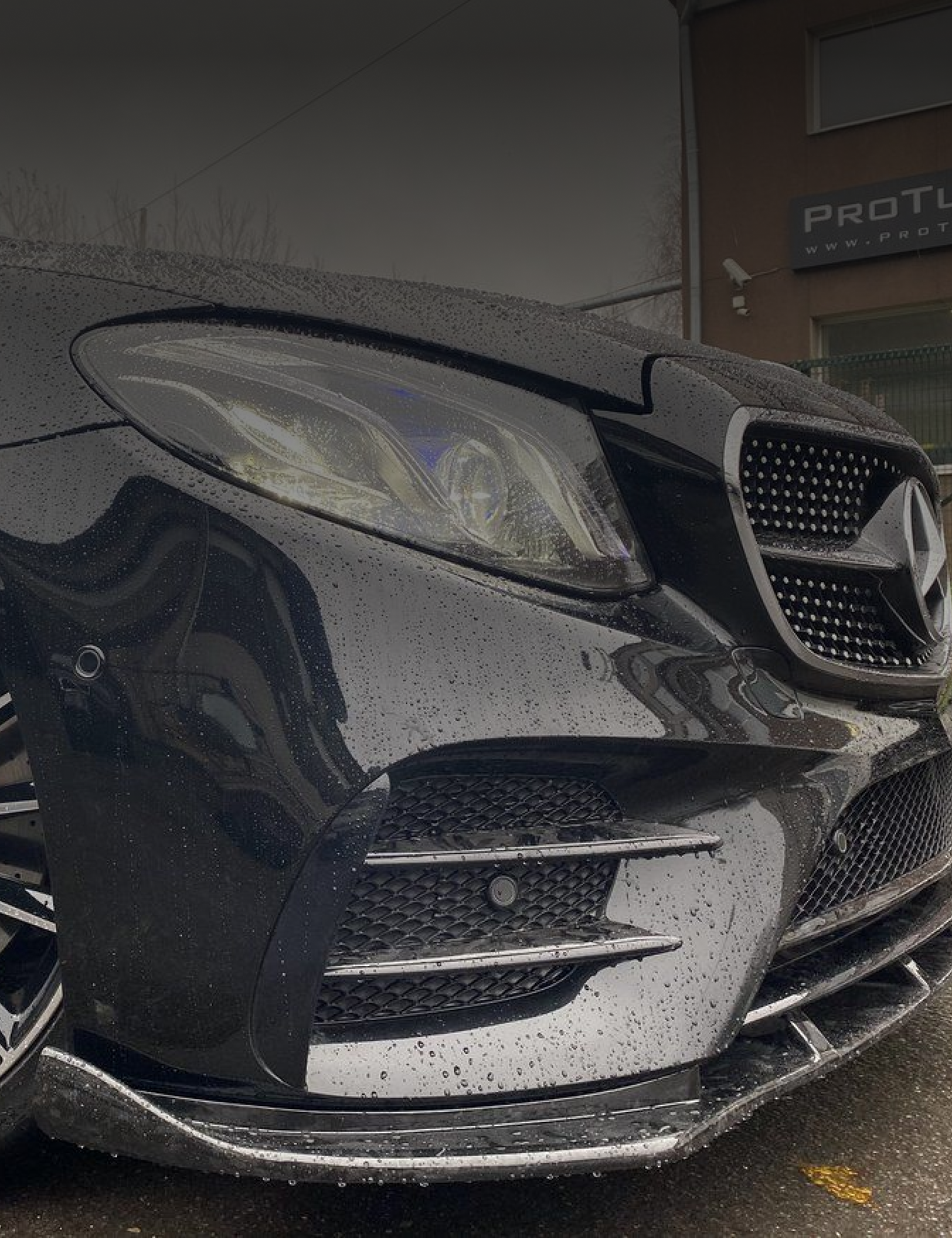  Carbon bampera uzlika priekš Mercedes W213 / S213 AMG E43 E53