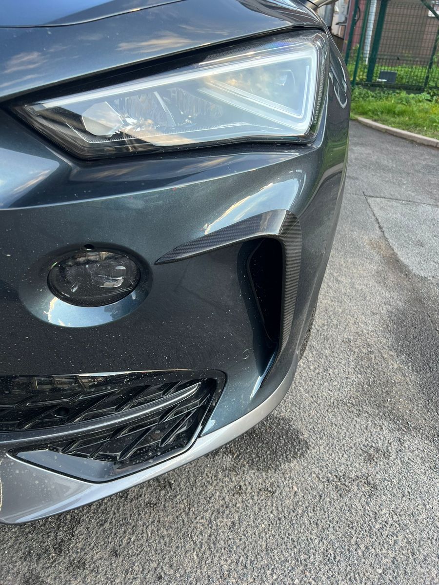 Cupra Formentor Prefacelift Carbon fibre vent frames for front bumper Cupra Formentor