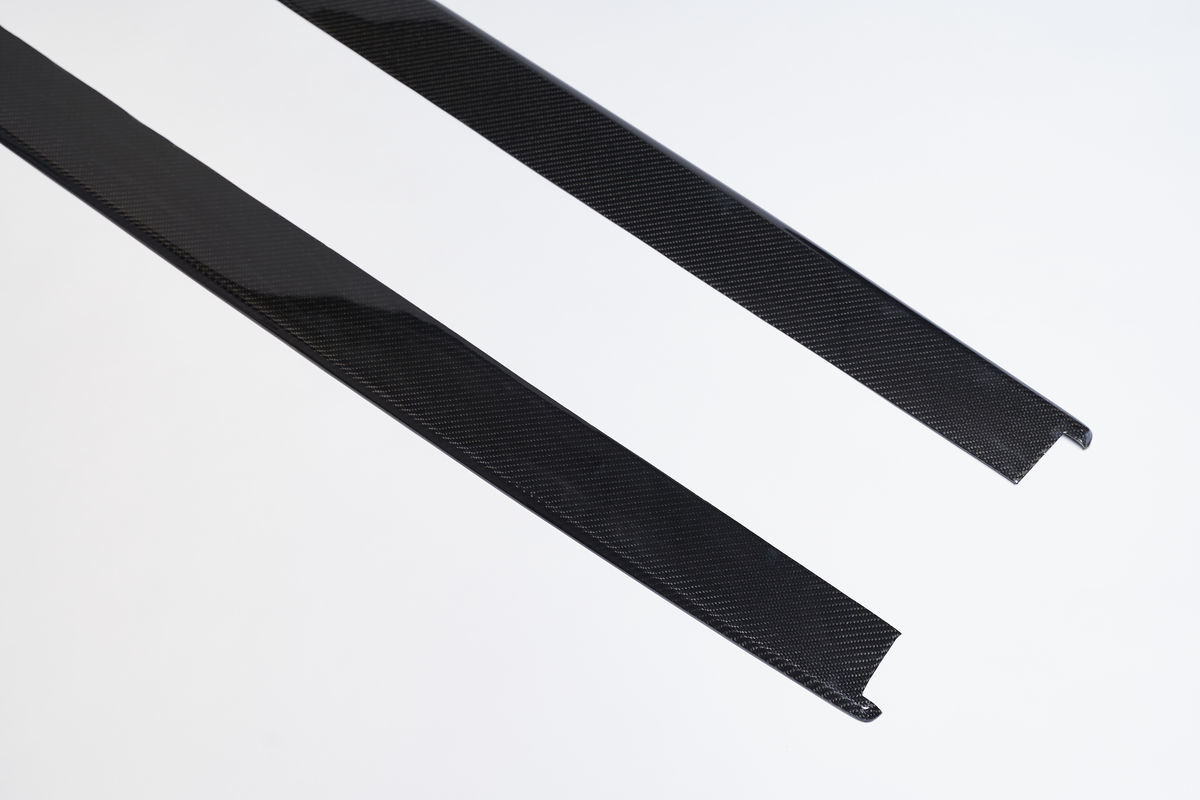 Uncategorised Performance Carbon Fiber Sideskirt blades addons/ Sill covers For BMW F80 M3