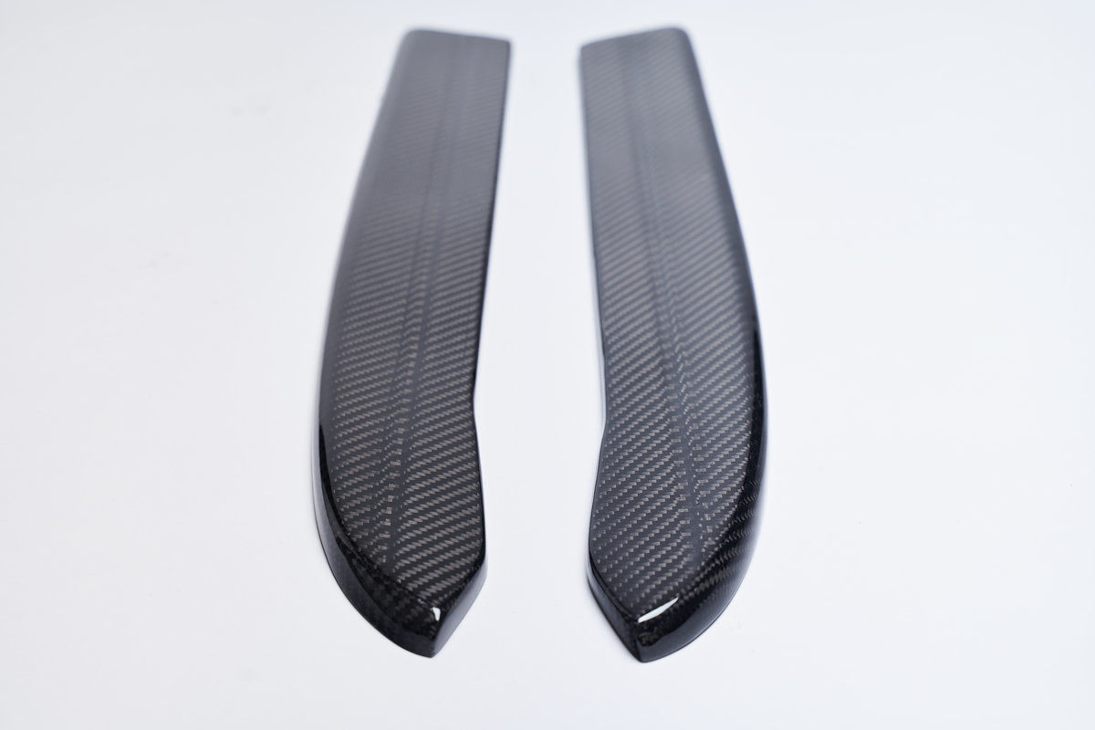 Uncategorised For 6 Series F06 F12 F13 Rear bumper Side Splitters flaps carbon diffusers