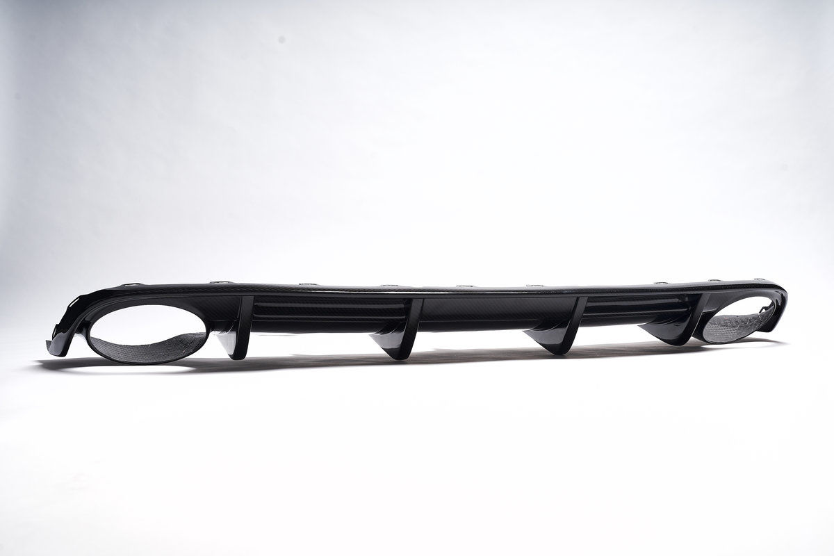 Uncategorised P-Performance Carbon Rear Bumper Diffuser For Audi RS6 C7 4G 13-19