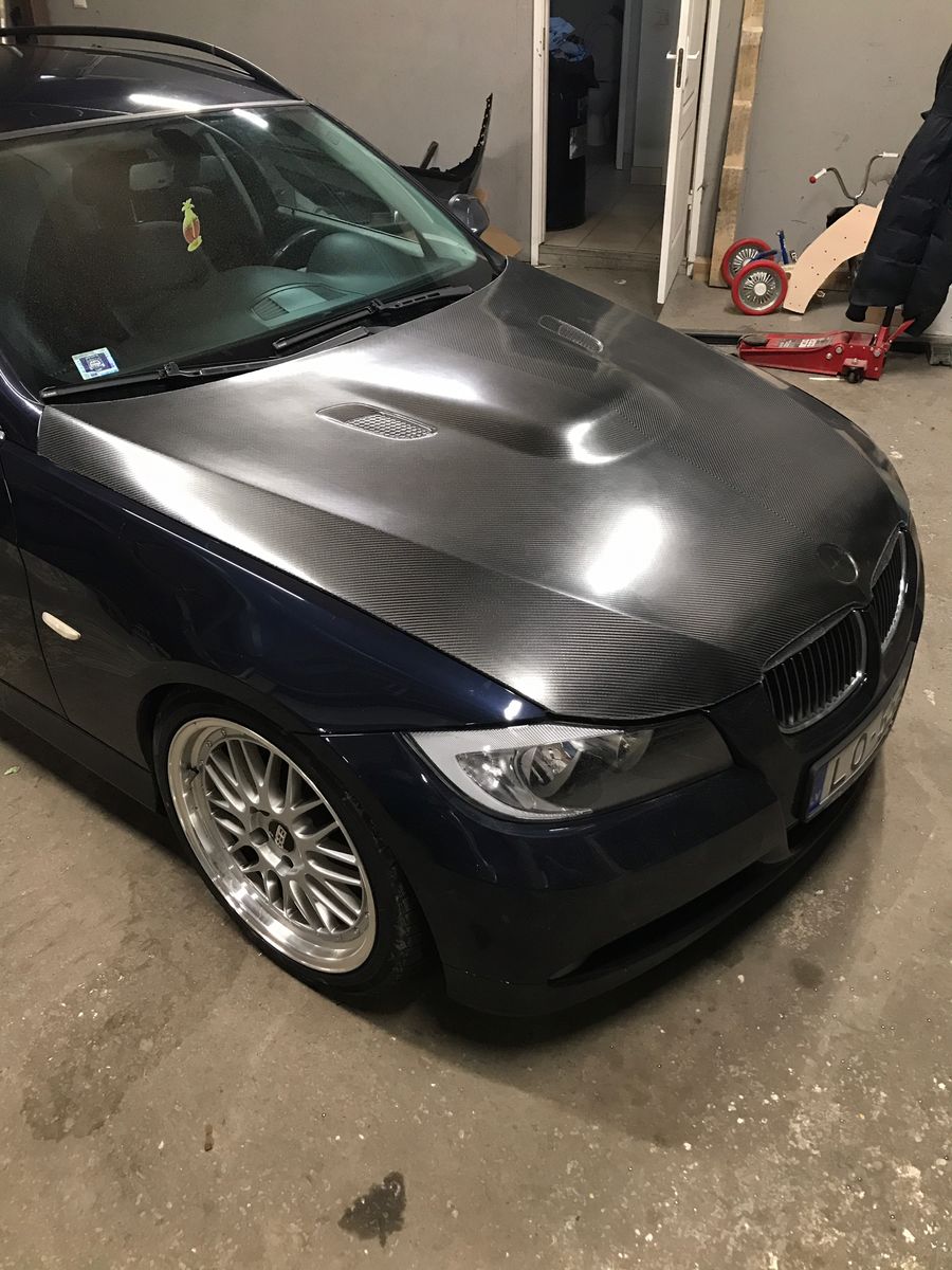 Uncategorised Carbon Sport Hood for E90 / E91 preLCI