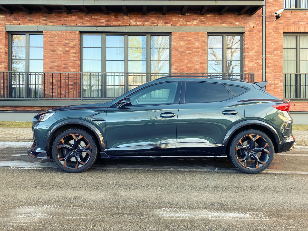 Cupra Formentor Prefacelift Carbon Sideskirt Aero blades for Cupra Formentor