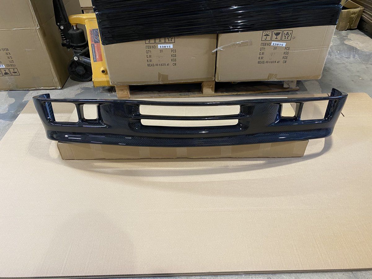 Uncategorised Carbon BMW E30 87-92 Front Bumper Splitter M-technic II / MT2