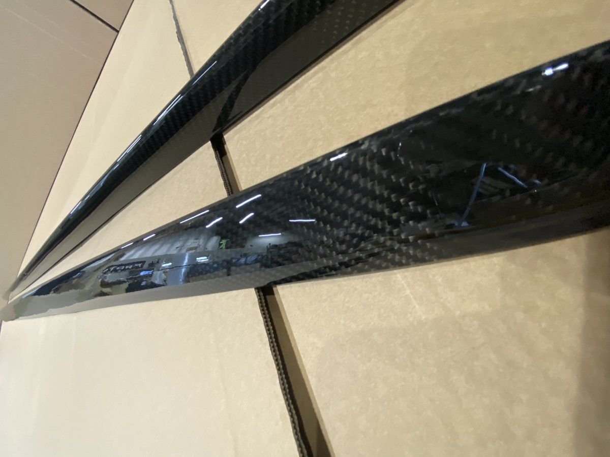 Uncategorised Carbon P-Performance Sideskirts addons / blades / sill covers For A8 D4 10-17