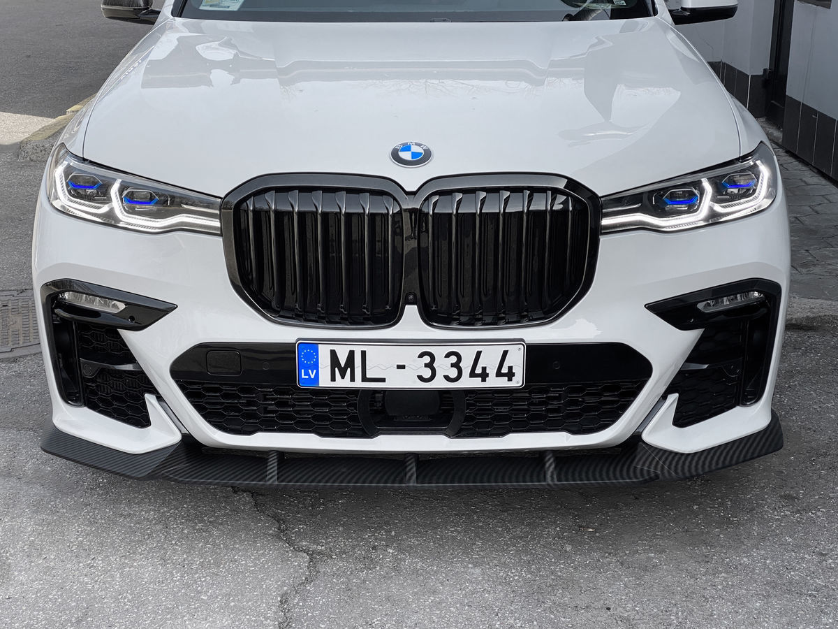 Uncategorised Performance Aerodynamic front carbon splitter for BMW G07 X7 M Sport bumper