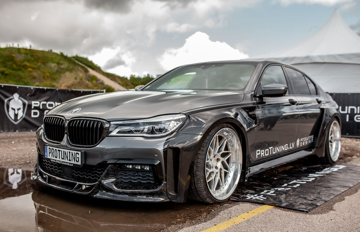 Uncategorised 7 Series Luxury Modification Front Splitter Forged Carbon