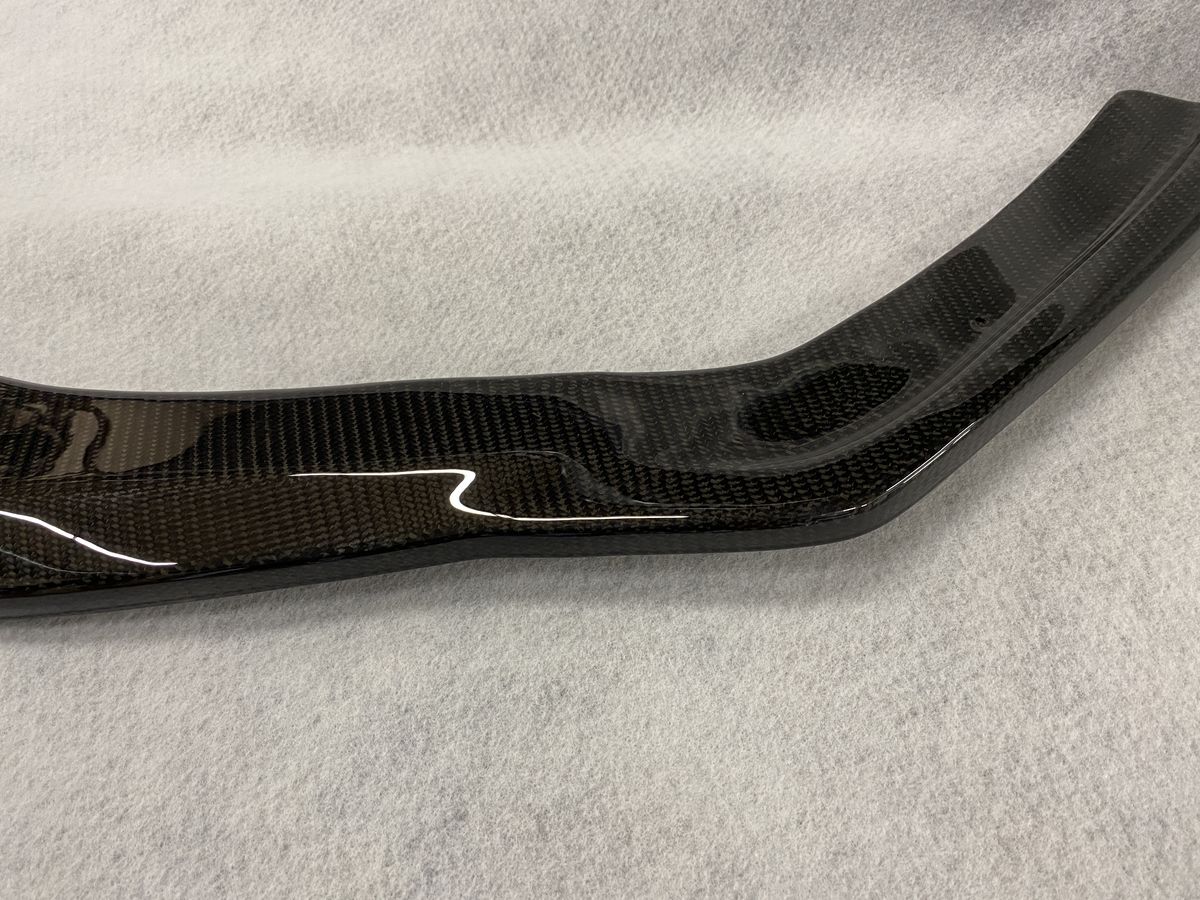 Uncategorised P-Performance RS7 4K8 19-23 Front Bumper Flat Lip Spoiler Carbon Splitter