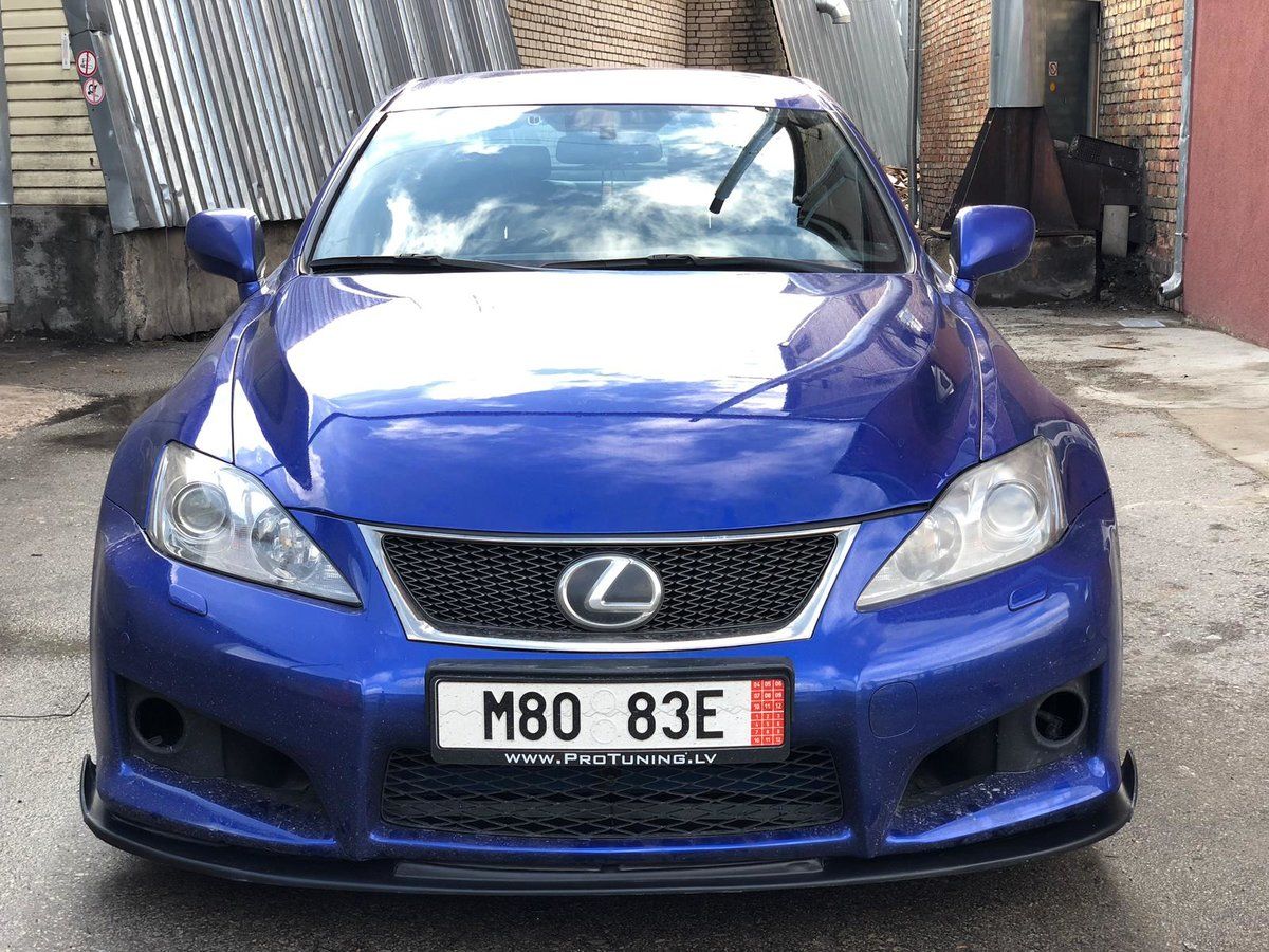 Uncategorised Carbon fibre Splitter for Lexus IS-F XE20 Front Bumper - lip valance