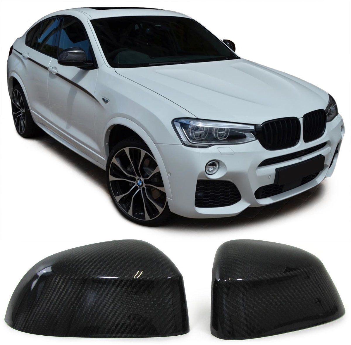 All Products Performance Carbon mirror covers set For BMW X5 F15 / X6 F16