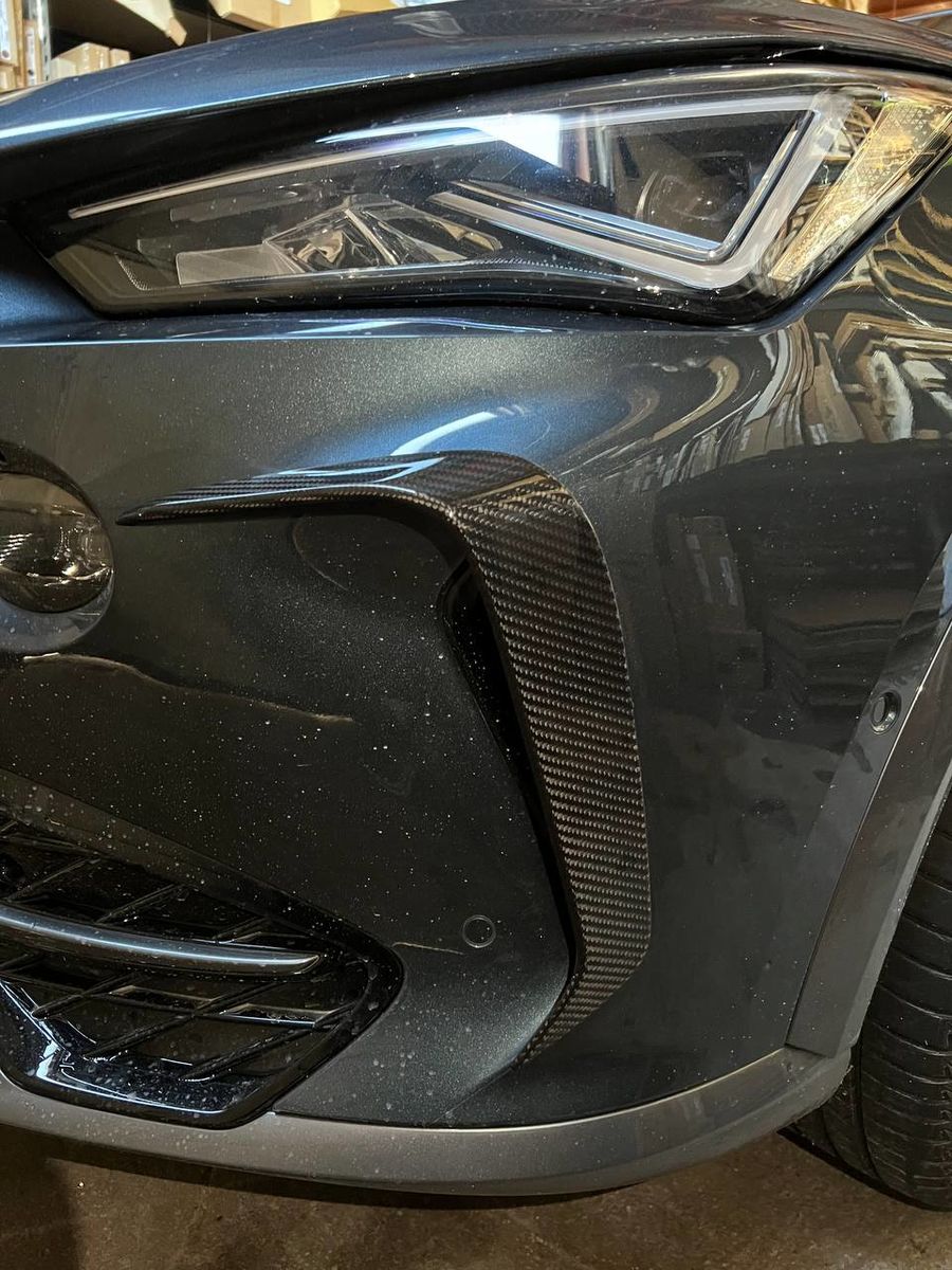 Cupra Formentor Prefacelift Carbon fibre vent frames for front bumper Cupra Formentor