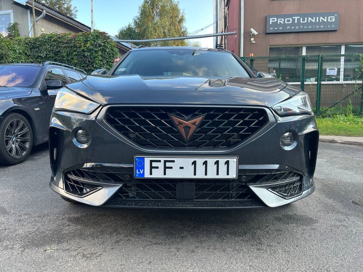 Cupra Formentor Prefacelift Oglekļa šķiedras priekšējā bampera uzlikas priekš Cupra Formentor