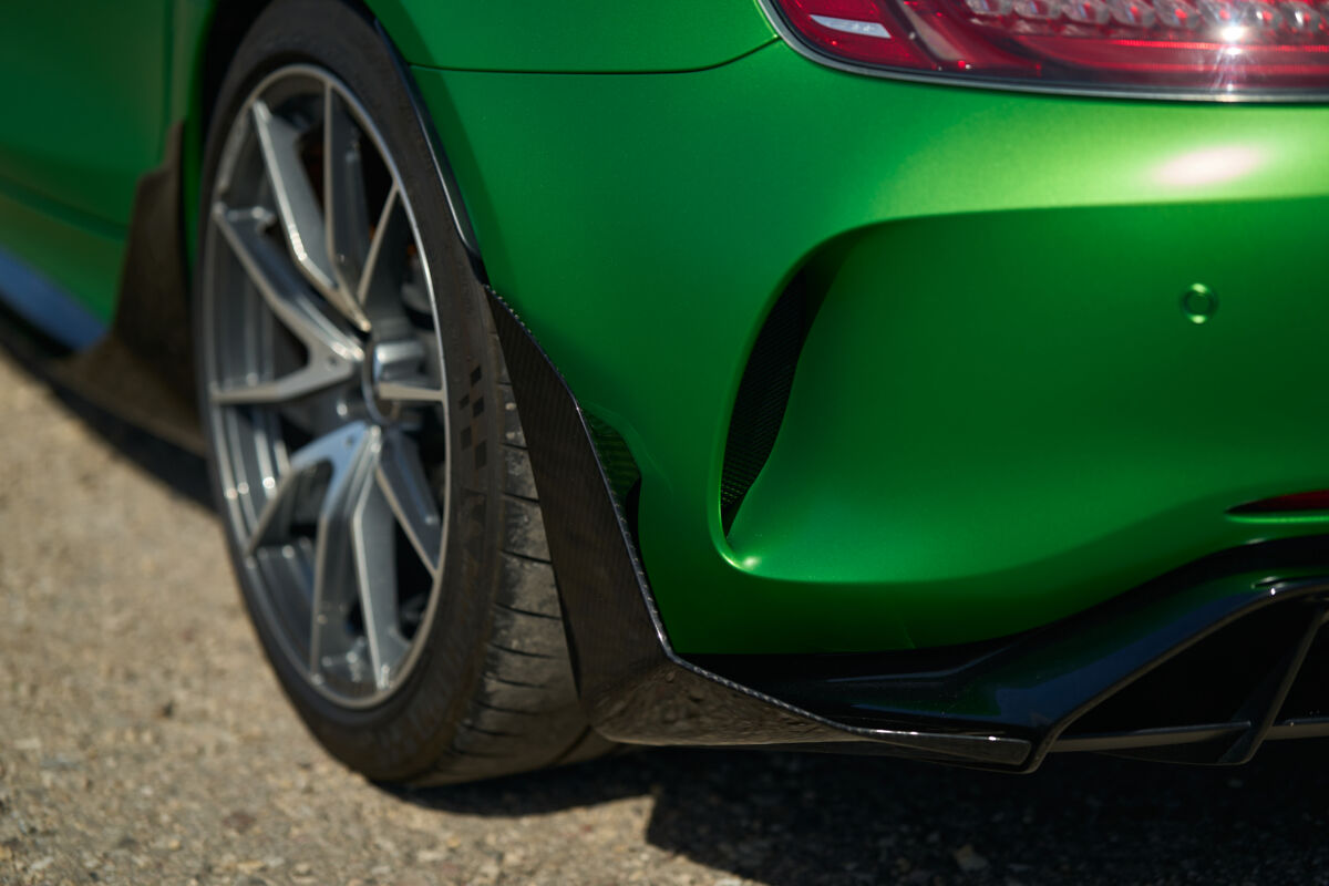 Mercedes Benz Mercedes-AMG GT R (2017 - 2021) Rear bumper side Diffuser Splitter for Mercedes AMG GT R C190 / R190