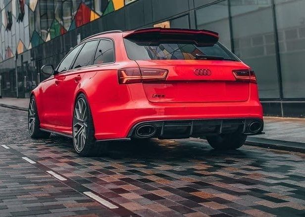 Uncategorised Performance RS6 C7 4G 13-19 Rear Bumper Forged Carbon Diffuser