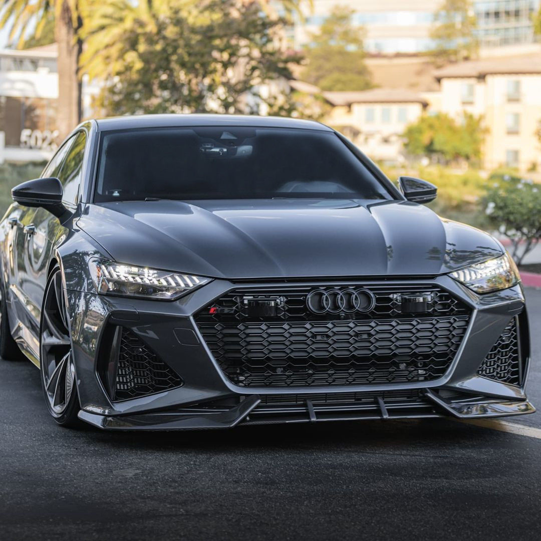 Uncategorised P-Performance RS7 4K8 (C8) 19-24 Front Bumper Lip Spoiler Carbon Splitter