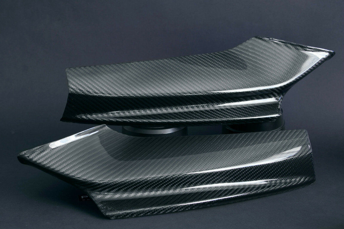 Uncategorised F10 / F11 09-17 M-Sport Bumper Carbon Fibre flaps/splitters Performance