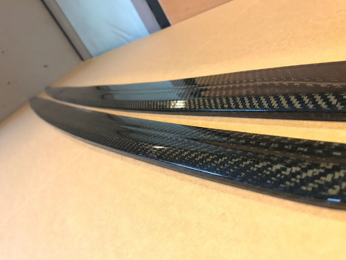 Uncategorised BMW 2 Ser F22 / F23 Carbon Fiber Side Skirt Blades Diffusers